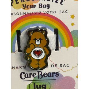 Care Bears Lug Bag Charm With Rainbow & Tenderheart Bear Design NWT